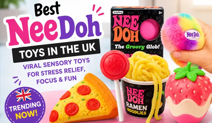 NeeDoh Pizza DohNuts Squishy Toys Nice Cream Ice Slice Donut Food Squeeze Stress Relief