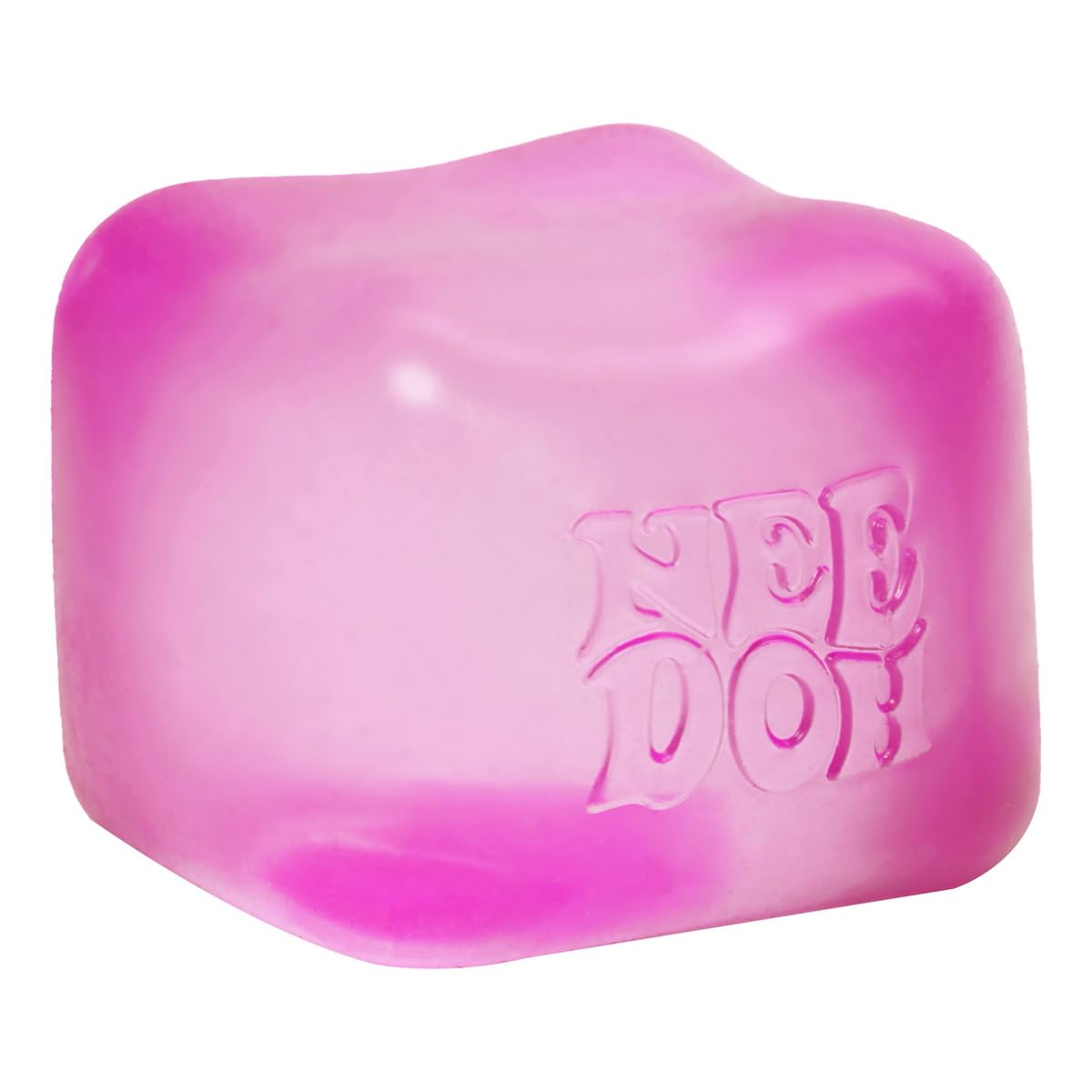 NeeDoh Nice Cube – Super Solid Squish Sensory Squeeze Fidget Toy