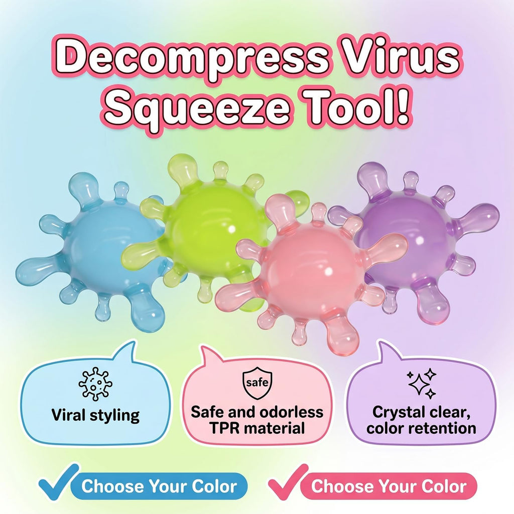 Fidget Toys Stress Balls for Kids,Squishy Stress Splat Toys,Stress Splat Toy,Squishies Anxiety Stress Relief,ADHD Office Mental Health Gifts Prizes Autism Party Favors (Purple)