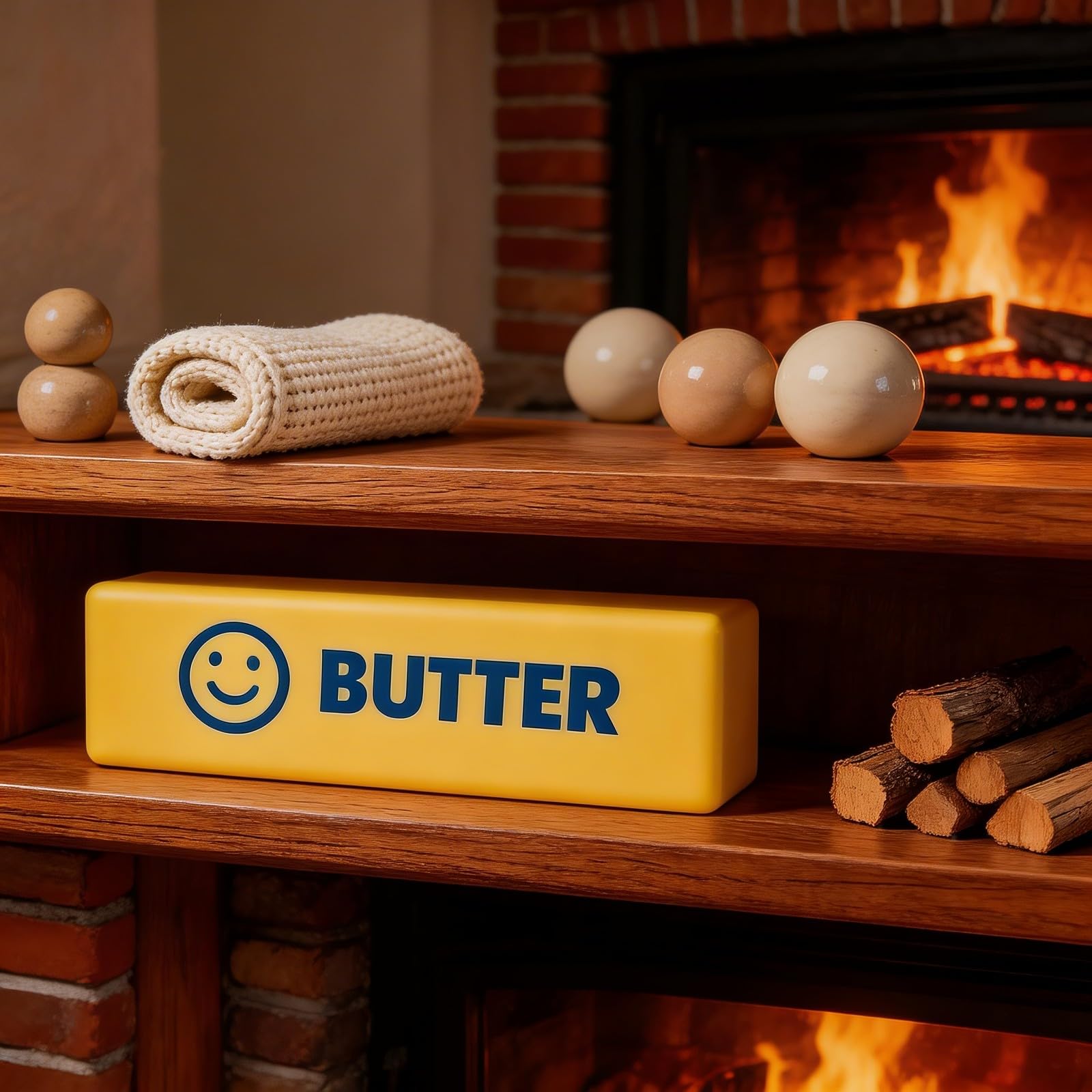 NeeDoh Butter Squishy – Realistic Slow-Rise Butter Stick Midou