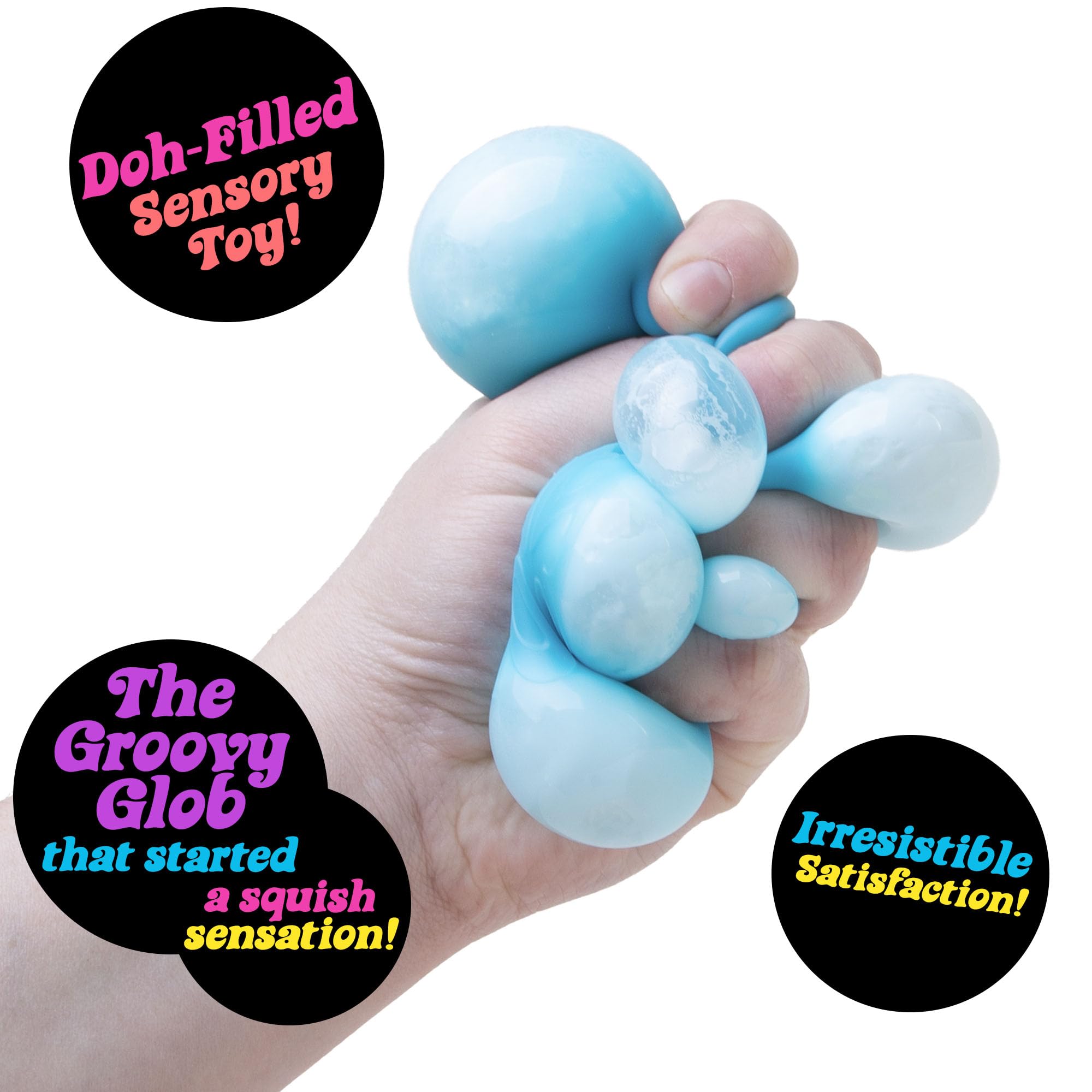 NeeDoh Original – The Groovy Glob Classic Stress Ball