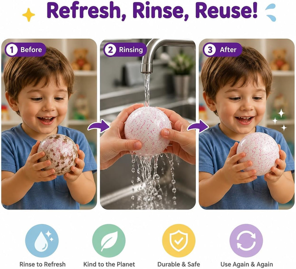 Snowball Stress Relief, Squeeze Fidget Ball for Adults,Slow Rise Portable Desk Ball,Relaxation & Daily Calm Gifts