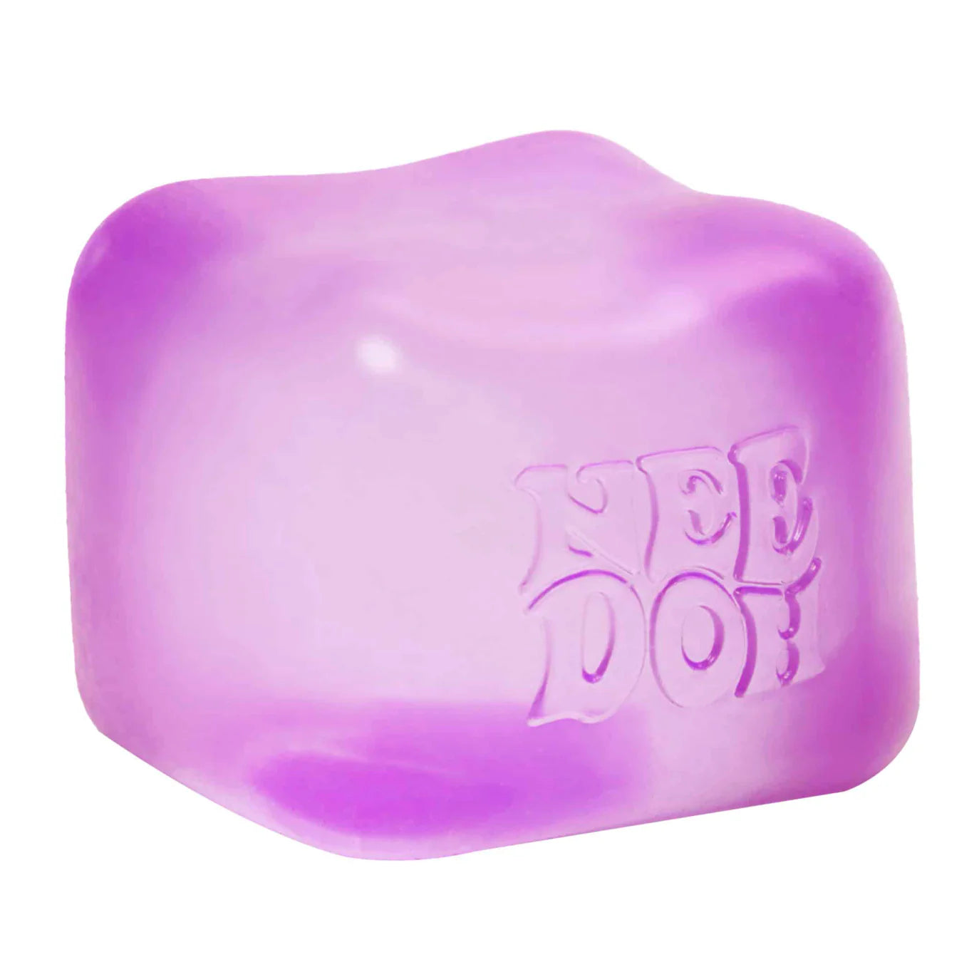 NeeDoh Nice Cube – Super Solid Squish Sensory Squeeze Fidget Toy