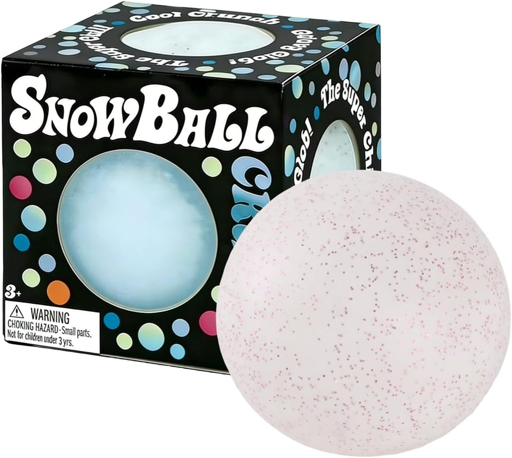 Snowball Stress Relief, Squeeze Fidget Ball for Adults,Slow Rise Portable Desk Ball,Relaxation & Daily Calm Gifts
