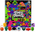 NeeDoh Funky Frights advent calendar open door showing squishy Halloween toy